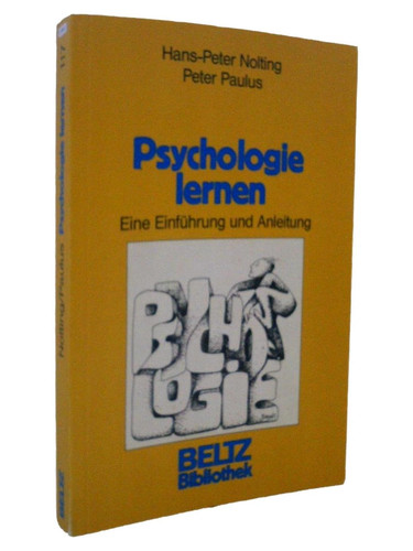 Psychologie lernen nolting - psychologie,