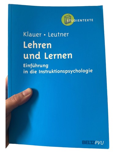 Lehren und lernen - und,