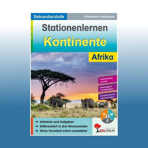 Stationenlernen kontinente - kontinente, /