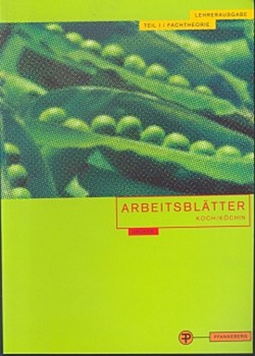 Arbeitsblätter koch köchin - arbeitsblätter, koch/köchin